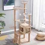 猫抓板供应商-可定制木质攀爬玩具