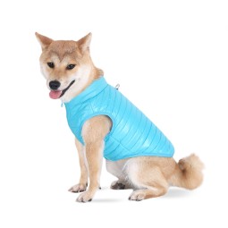 宠物衣服供应商-秋冬尼龙拉链夹克