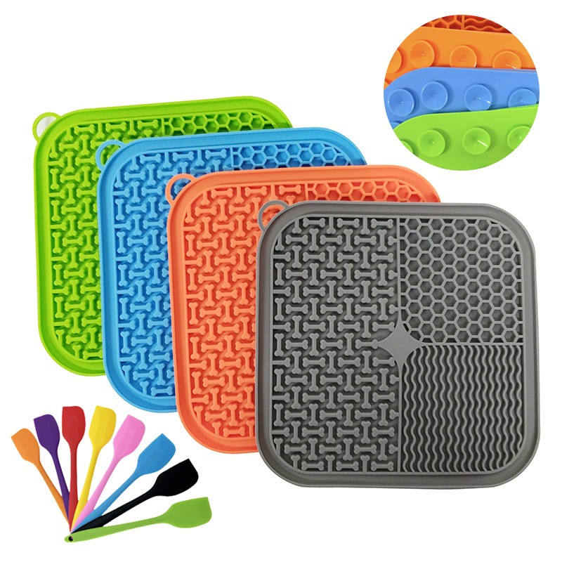 Dog Lick Mat Manufacturer - 20x20cm Silicone Treat Pad