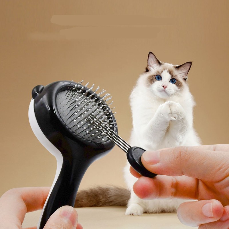 Pet Hair Brush Supplier - Gentle Effective Deshedding Tool