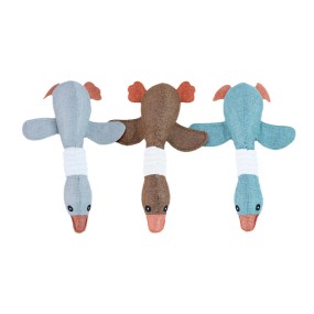 Dog Toy Factory - Linen Elastic Interactive Sound Making