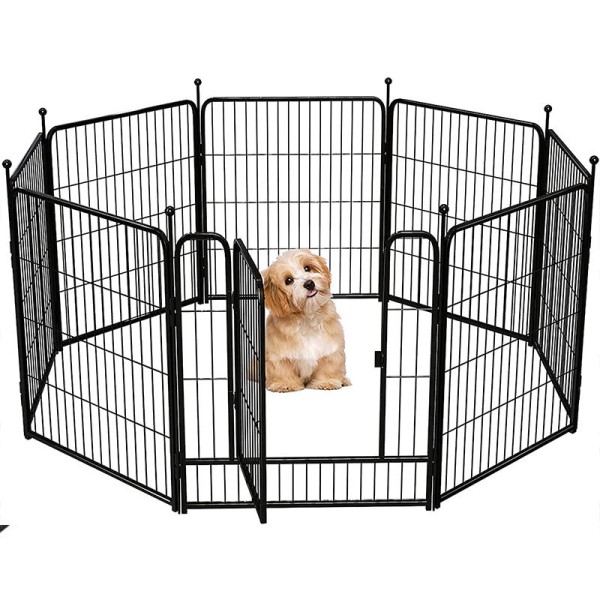 宠物围栏厂家-大型折叠户外幼犬围栏