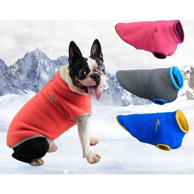 Pet Vest Manufacturer - Thickened Fleece Half-Zip Autumn