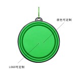 折叠碗供应商-350ml硅胶旅行露营