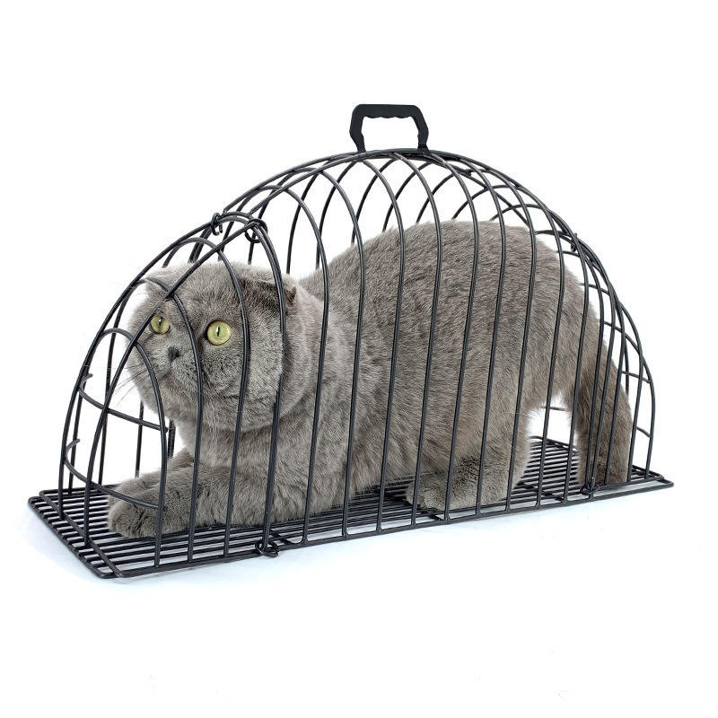 Pet Shower Cage Supplier - Stainless Steel Anti Scratch Bite