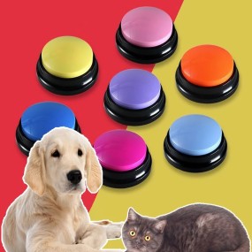 Dog Training Button Supplier - Recordable Talking Communication
