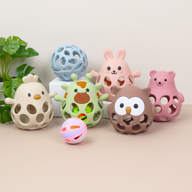 Baby Teether Factory - OEM Food Grade Sensory Rattle