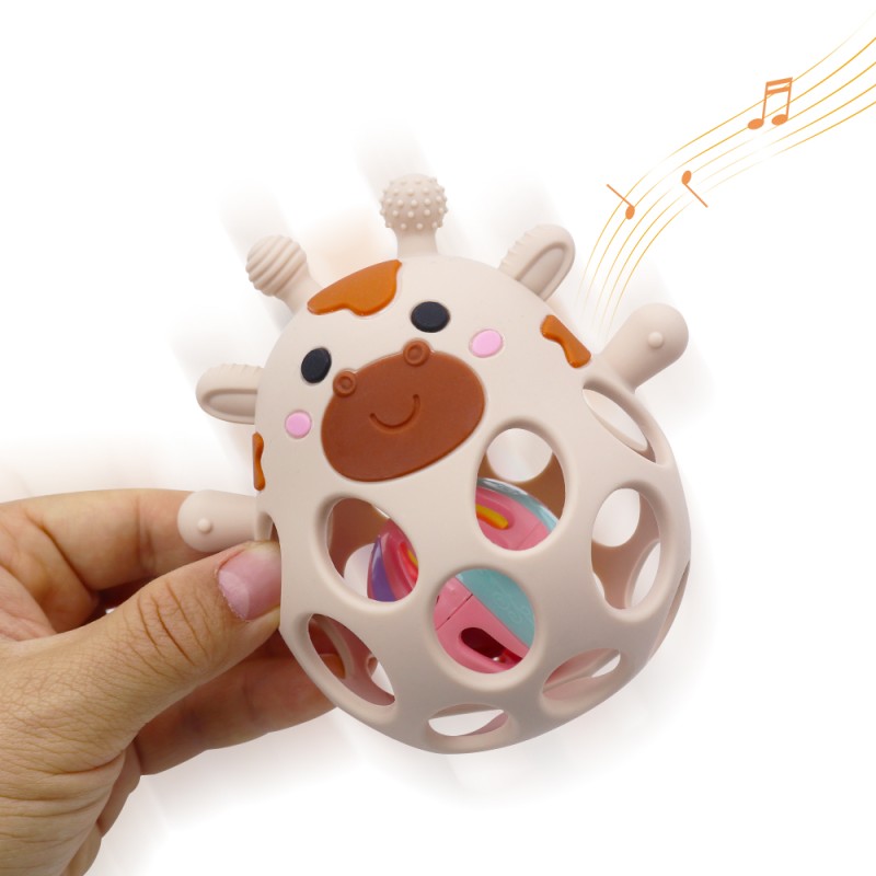 Baby Teether Manufacturer - OEM Custom Rattle Hand Animal