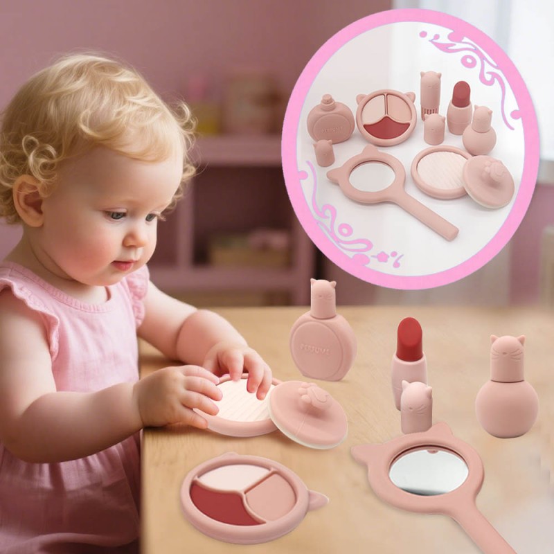 Cosmetic Toy Set Manufacturer - OEM Food Grade Pink Makeup