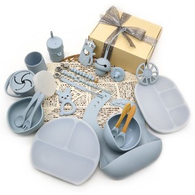 Baby Feeding Set Wholesale - OEM Non-Skid Silicone Bowl