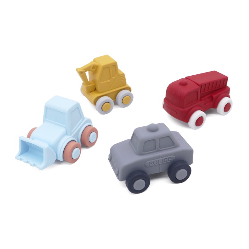 Kids Car Toys Wholesale - OEM Food Grade Silicone Soft