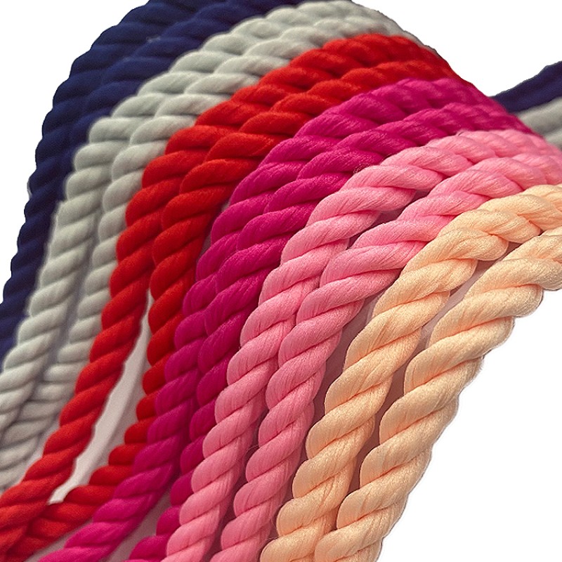 Macrame Shoelace Supplier - Custom Decorative Sneaker Thick Round