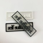 橡胶硅胶章供应商-3D凸起效果品牌名