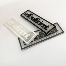 橡胶硅胶章供应商-3D凸起效果品牌名