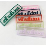 PVC章厂家-环保柔软定制3D橡胶标