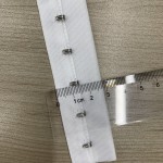 钩眼带厂家-批发3线涂层银
