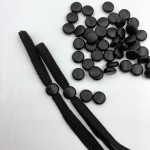 硅胶绳锁厂家-柔软环保绳扣耳环