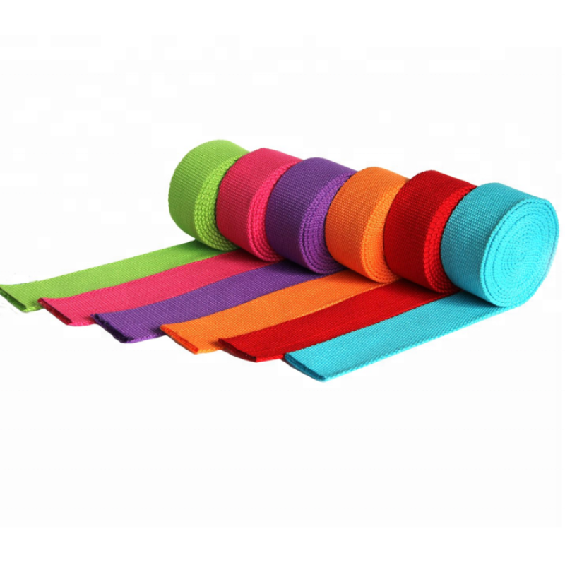 Cotton Webbing Tape Supplier - 40mm Woven Plain Bag Straps