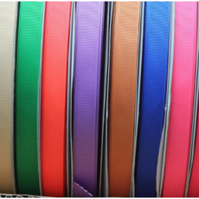 Grosgrain Ribbon Manufacturer - Heat Transfer Printed Gold Edge