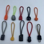 橡胶拉链头供应商-批发定制LOGO塑料滑头