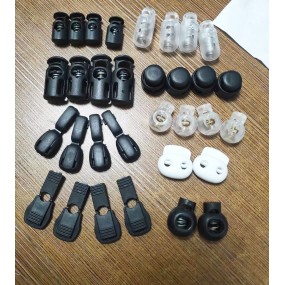 Cord Lock Manufacturer - Multiple Colour Plastic Anti-slip Adjustable