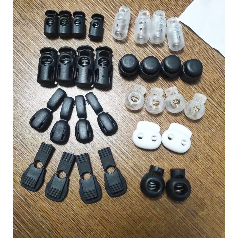 Cord Lock Manufacturer - Multiple Colour Plastic Anti-slip Adjustable
