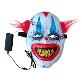 Halloween LED Mask Factory - 2022 Hot Sale Glowing Black V