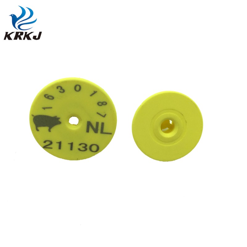 Pig Ear Tag Factory - OEM Low Frequency Round Shape