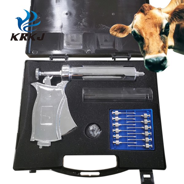 兽医注射枪厂家-50ml自动金属
