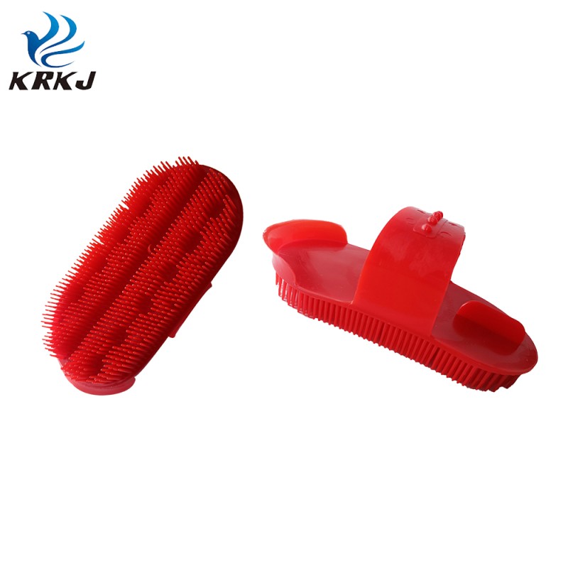 Horse Brush Factory - OEM Soft Plastic Cleaning
