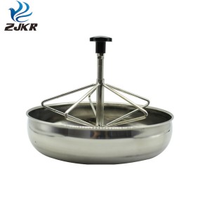 Pig Feeder Factory - OEM 25-28cm Stainless Steel Trough