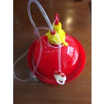 鸡喂食器生产商-圆形自动塑料