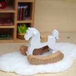 木制摇马玩具厂家-微雕工艺装饰品
