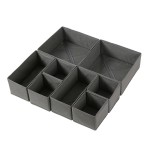 衣物储物盒供应商-折叠长方形抽屉整理器