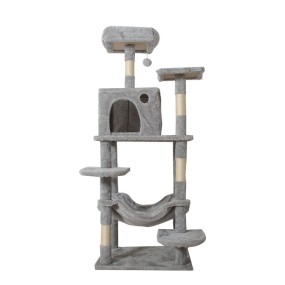 Cat Tree Tower Supplier - Multi-layer Plush Scratching Climbing