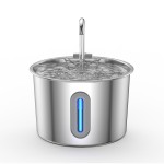 宠物饮水机供应商-2.2升不锈钢自动