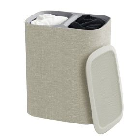 Laundry Basket Factory - Large Fabric Removable Lid Bamboo