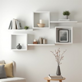 Bathroom Shelf Rack Supplier - Cute Hanging Wall Mount Floating Cabinet
