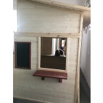 木制游戏屋厂家-现代环保桌椅套装