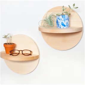 Nordic Storage Shelf Factory - White Wall Decoration Display Stand