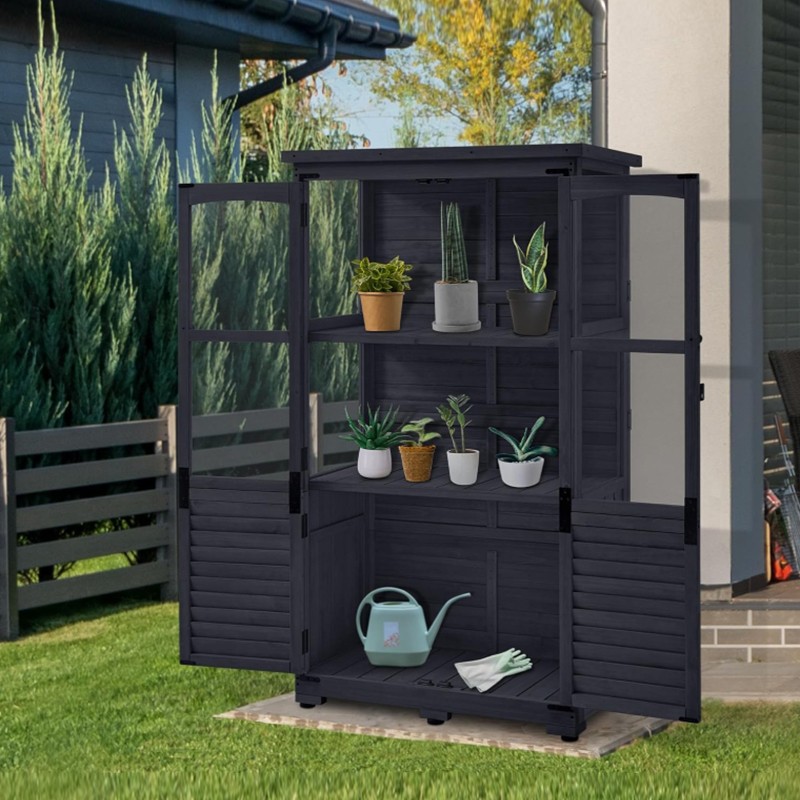 Greenhouse Manufacturer - Outdoor Wood Fresh Vegetable Wholesale