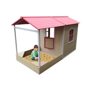 Wooden Playhouse Supplier - Modern Garden Outdoor Toys for Kids