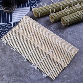 Sushi Making Kit Manufacturer - 24CM Bamboo Rolling Mat Food Grade