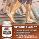 Glucosamine Chondroitin Capsules Supplier - 60 Capsules Food Grade Bottle Packaging