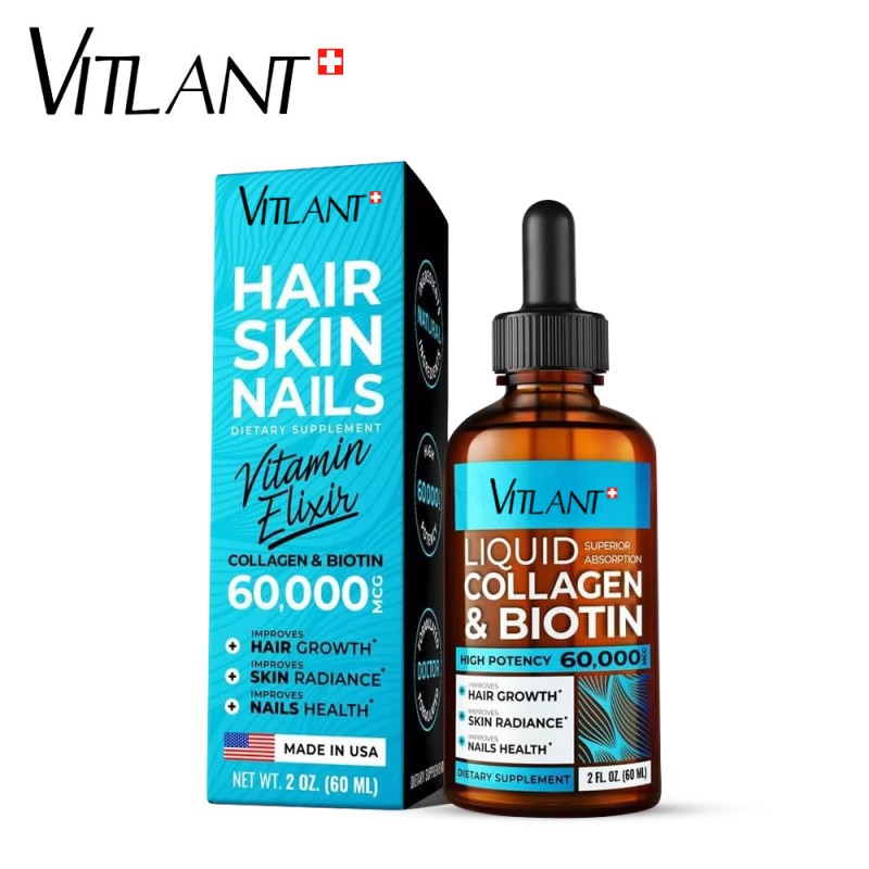 Collagen Tincture Liquid Supplier - Nutrient Protein for Hair Nail Care