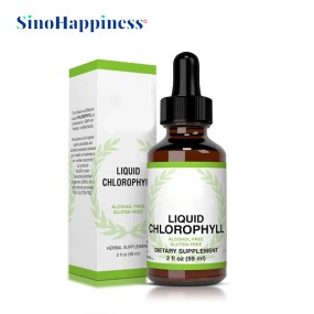 Chlorophyll Drops Manufacturer - Water Extraction for Beverages Foods Bottle