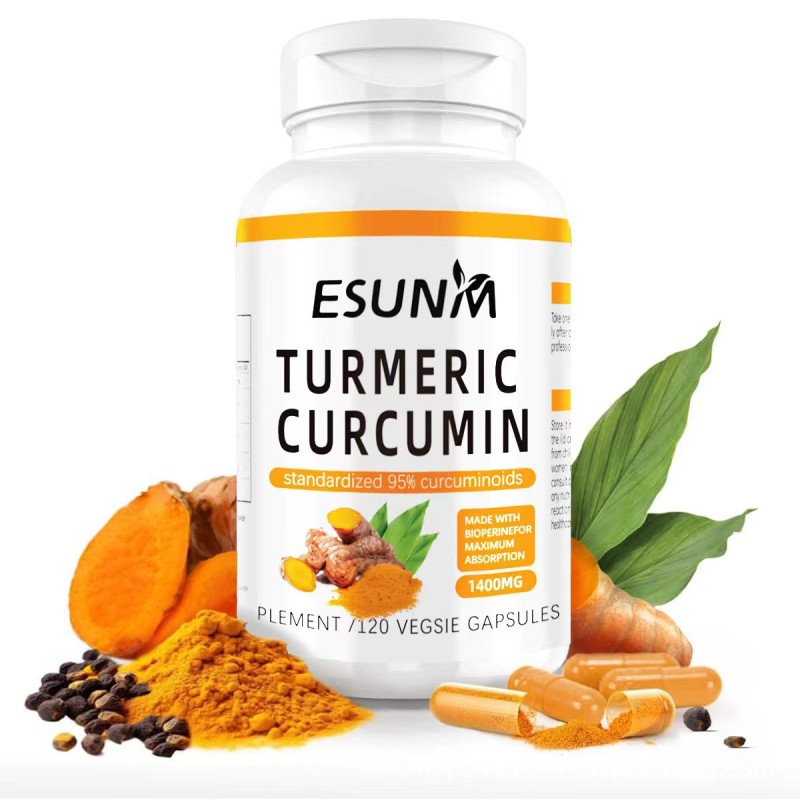Turmeric Curcumin Capsule Manufacturer - Food Grade Herbal Extract Health Wellness