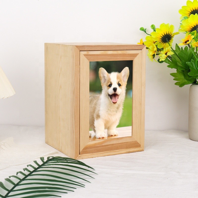 Pet Urn Manufacturer - OEM Solid Wood Bamboo Slid Lid