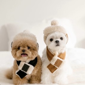 Dog Hat Factory - OEM Warm Winter Scarf Custom