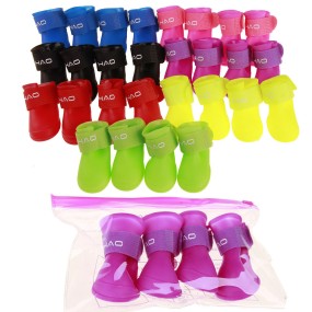 Pet Rain Boots Factory - OEM Waterproof Anti-slip PVC